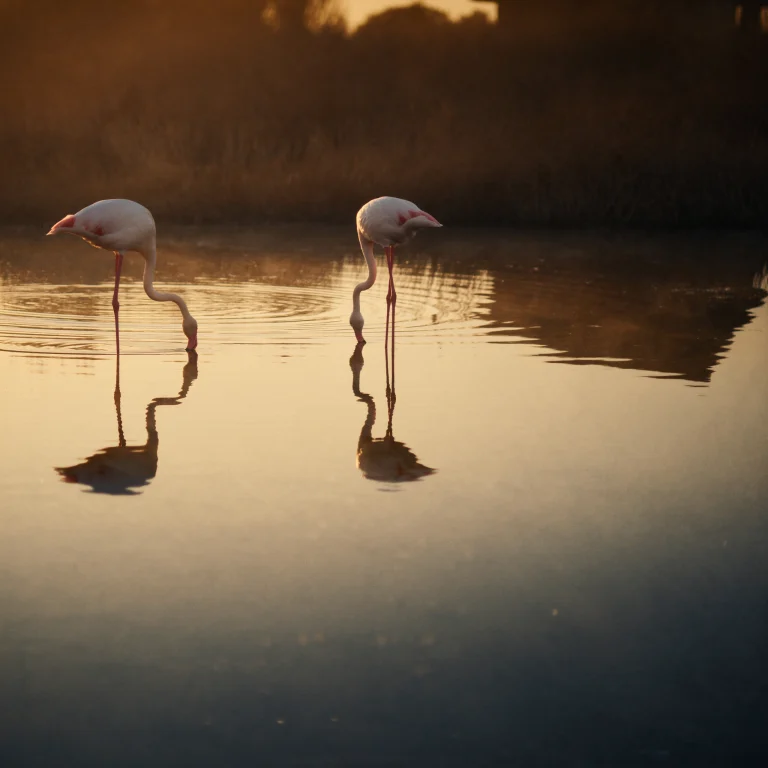 Flamencos en la Encanyissada