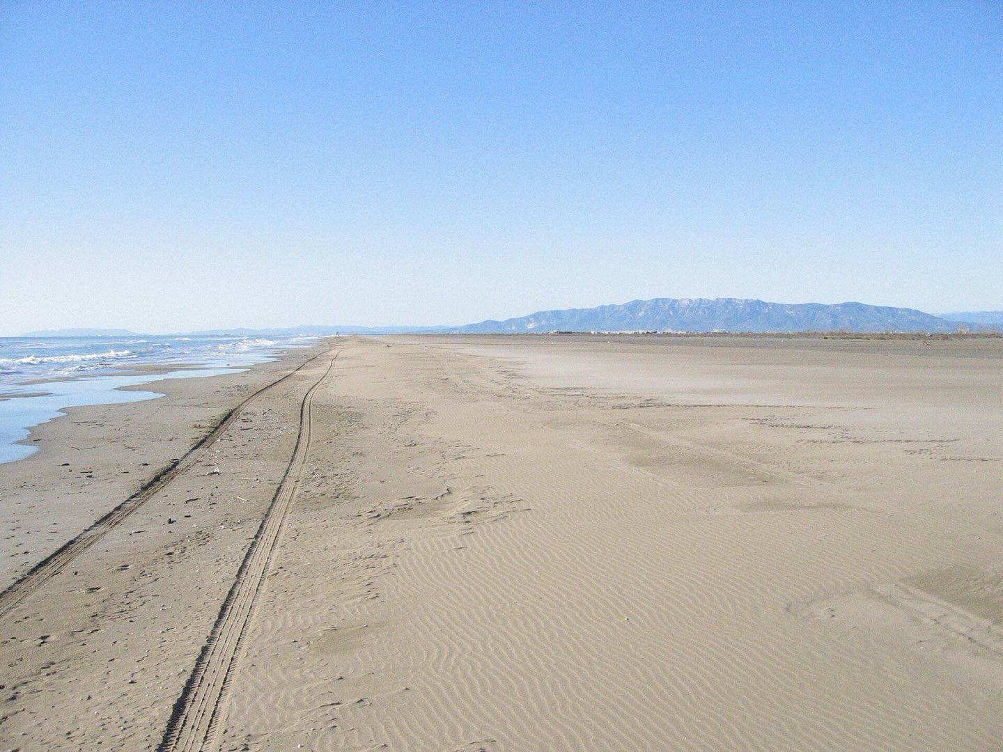 Playa de dunas del Delta del Ebro