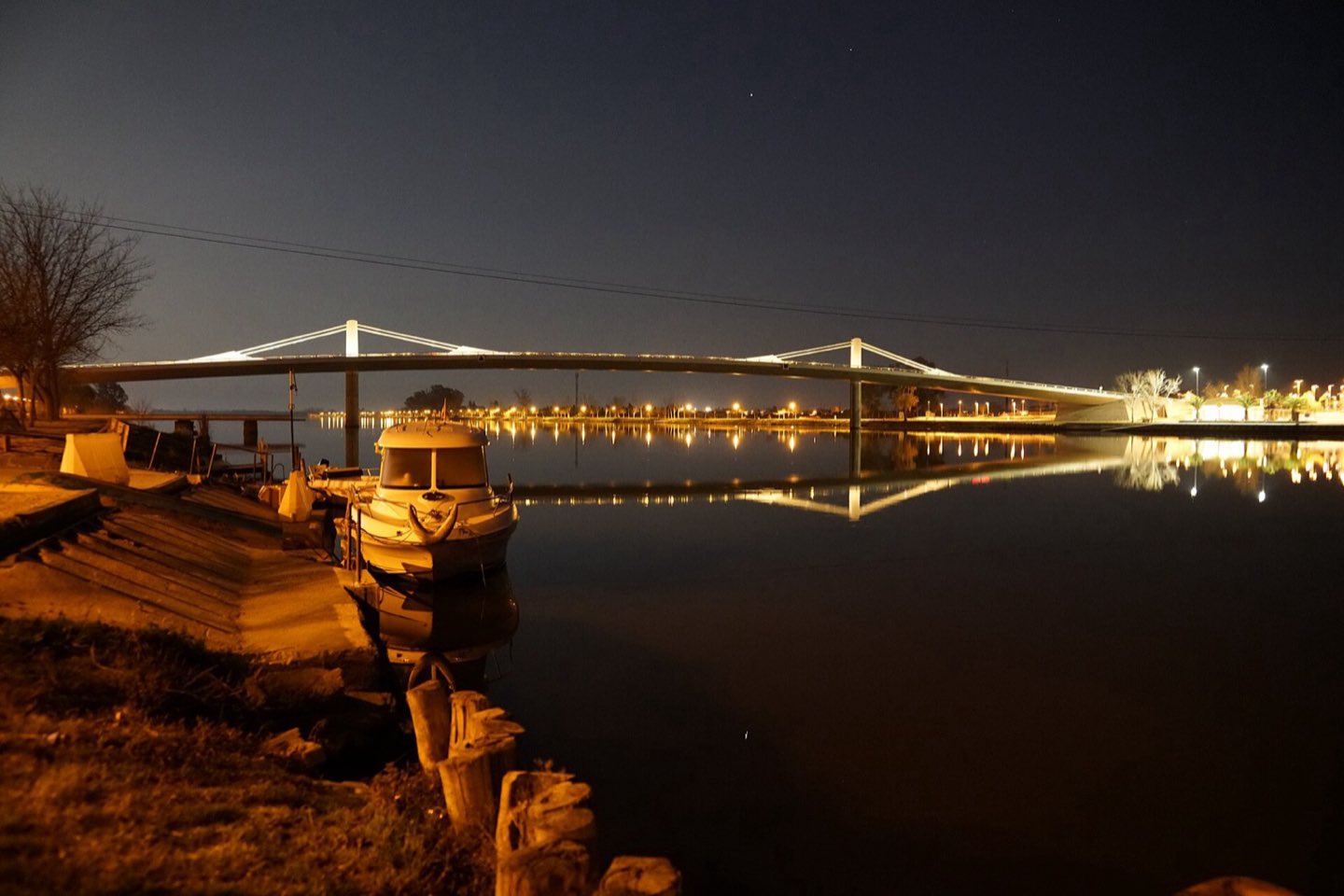 Atardecer en la costa del Delta del Ebro